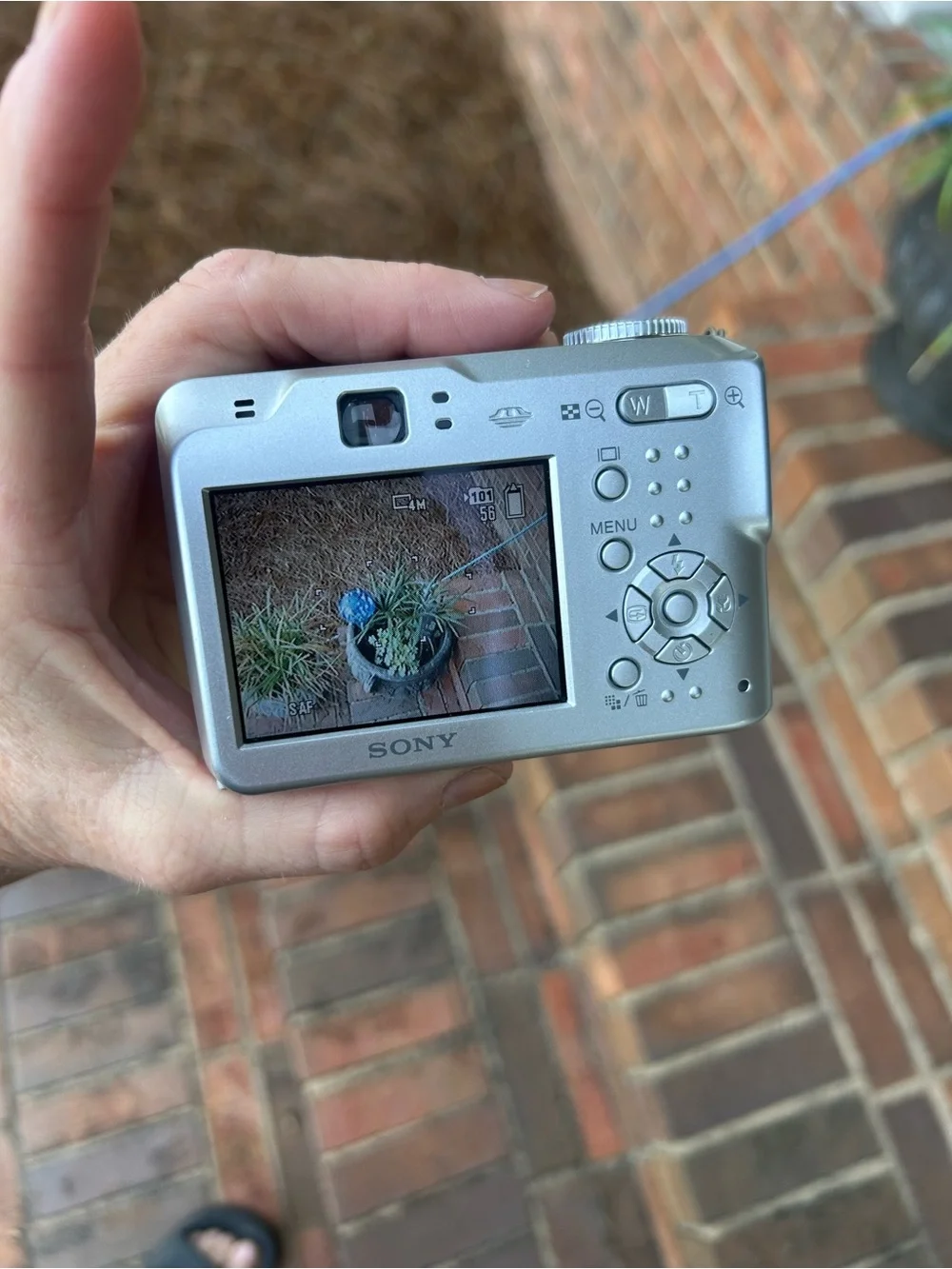 Sony Cyber-shot DSC-S90 digital camera. And Samsonite case